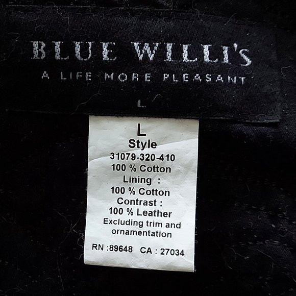 Blue Willis Long Winter lined Jacket with hood - Picture 5 of 11